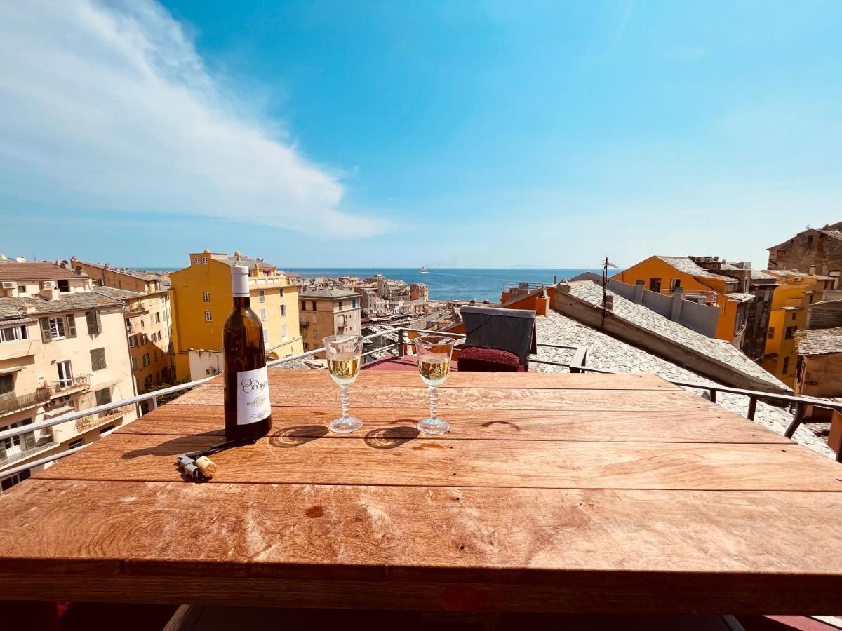 Pepites Bastiaises Vatta Appartement Roof Top Jacuzzi Vue Vieux Port Bastia  Zewnętrze zdjęcie