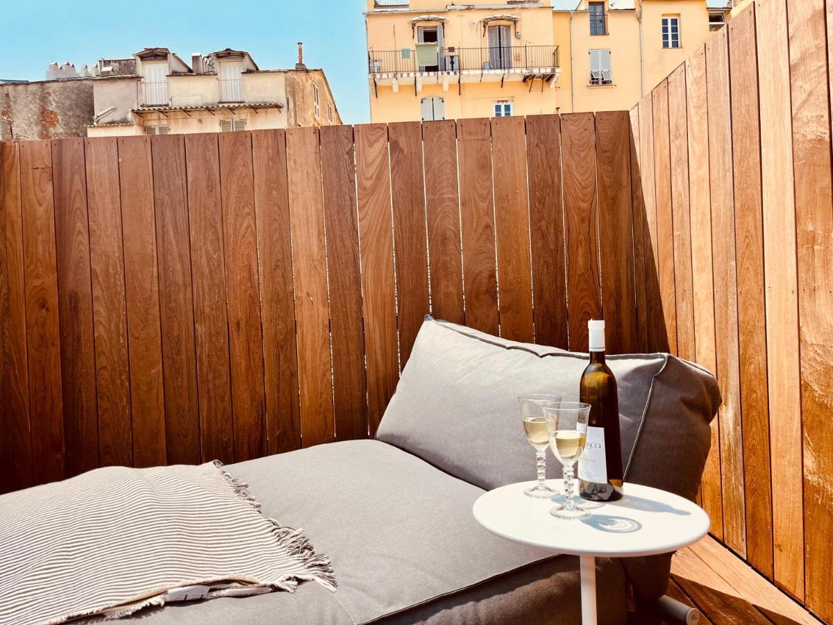 Pepites Bastiaises Vatta Appartement Roof Top Jacuzzi Vue Vieux Port Bastia  Zewnętrze zdjęcie